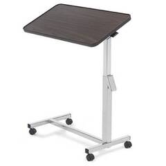 Invacare Overbed Table Tilt-Top Automatic Spring Assisted Lift 28 to 40 Inch Height Range, 1/EA