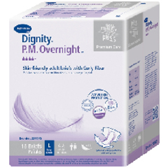 MON974218CS - Hartmann - Incontinent Brief Dignity P.M Overnight Tab Closure X-Large Disposable Heavy Absorbency