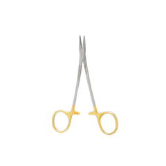 Integra LifeSciences Needle Holder 5 Inch Length Serrated Jaws Finger Ring Handle