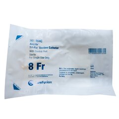 Vyaire Medical Suction Catheter AirLife Tri-Flo 8 Fr. Control Valve, 50 EA/CS