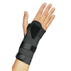 DJO Wrist Splint PROCARE Elastic Left or Right Hand Black X-Large