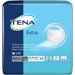 MON1117751CS - Essity - TENA® Extra Protective Incontinence Underwear, Extra Absorbency, 2X-Large