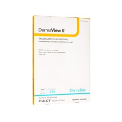 MON714363EA - Dermarite - DermaView II™ Transparent Film Dressing with Border (00252E)