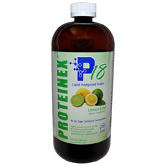 MON871521CS - Lorann Oils - Oral Protein Supplement Proteinex® Lemon-Lime 30 oz. Bottle Ready to Use