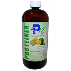 MON871521EA - Lorann Oils - Oral Protein Supplement Proteinex® Lemon-Lime 30 oz. Bottle Ready to Use