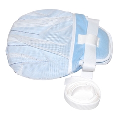 Skil-Care Hand Control Mitt Skil-Care&reg; Rigid-Palm One Size Fits Most Slide Buckle 2-Strap