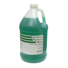 MON579394CS - McKesson - Perineal Wash MSA No Rinse Liquid 1 gal. Jug Herbal Scent