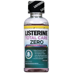 MON831832EA - Johnson & Johnson - Mouthwash Listerine® Total Care Zero® 3.2 oz. Fresh Mint Flavor