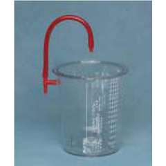 MON264046CS - Cardinal Health - Suction Canister Medi-Vac® CRD™ 1000 mL Without Lid, 1/CS