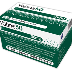 MON1138754EA - Vitaflo - MSUD Oral Supplement Valine 50 Unflavored 4 Gram Individual Packet Powder, 1/EA