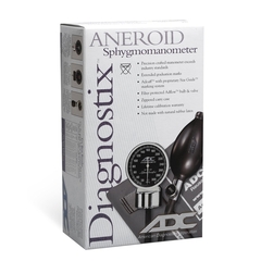 MON257009EA - American Diagnostic - Aneroid Sphygmomanometer Unit Diagnostix™720 Series 2-Tubes Pocket Aneroid Adult Size 12 Cuff, 1/EA