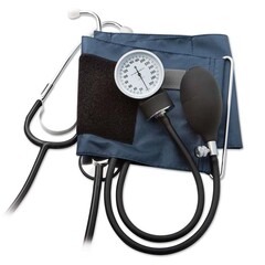 ADC Reusable Aneroid / Stethoscope Set Prosphyg™ 23 to 33 cm Adult Cuff Single Head General Exam Stethoscope Pocket Aneroid, 1/EA