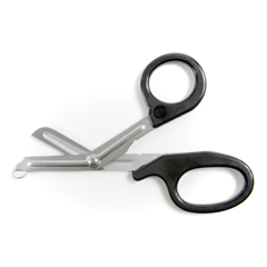 MON472589EA - McKesson - Utility Scissors 7-1/4 Inch Office Grade Stainless Steel / Plastic NonSterile Finger Ring Handle Angled Blunt/Blunt, 1/ EA