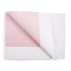 MON952265PK - McKesson - ECG Recording Paper 8-1/2 x 183 Foot Z-Fold