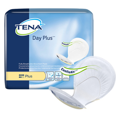 MON285954PK - Essity - TENA® Day Plus 2 Piece Heavy Incontinence Pad, Plus Absorbency