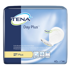 MON285954PK - Essity - TENA® Day Plus 2 Piece Heavy Incontinence Pad, Plus Absorbency