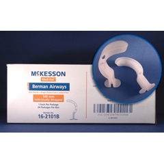 MON485068PK - McKesson - Oralpharyngeal Airway Medi-Pak Berman 60 mm