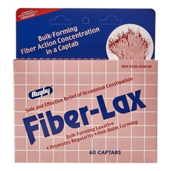 Watson Laboratories Laxative Fiber-Lax Tablets, 60EA per Bottle