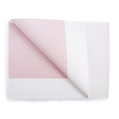 MON952266CS - McKesson - ECG Recording Paper 8.27 x 183 Foot Z-Fold