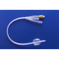 MON852634BX - Teleflex Medical - Foley Catheter 3-Way Standard Tip 30 cc Balloon 18 Fr. Silicone (173830180)