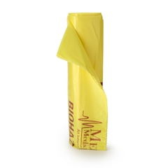 McKesson Biohazard Laundry Bag, 40-45 gal., Yellow, 40 X 46 Inch