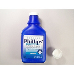 Bayer Laxative Phillips'&reg; Milk of Magnesia Original Flavor Oral Suspension 26 oz. 400 mg / 5 mL Strength Magnesium Hydroxide