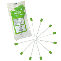 MON342420BG - Sage Products - Oral Swabstick Toothette Foam Tip Untreated
