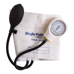 Mabis Healthcare Aneroid Sphygmomanometer Mabis&reg; Pocket Style Hand Held 2-Tube Adult Arm, 5EA/BX
