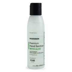 MON937913CS - McKesson - Premium Hand Sanitizer with Aloe 4 oz. Ethanol Squeeze Bottle
