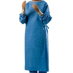 Cardinal Health Non-Reinforced Surgical Gown with Towel Astound&reg; 2X-Large Blue Sterile AAMI Level 3 Disposable, 1/EA