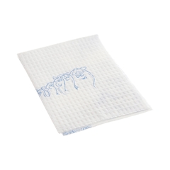 Tidi Products Procedure Towel Tidi&reg; Choice 13 W X 18 L Inch White / Blue Cartoon Toes NonSterile, 500/CS