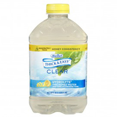 MON732818EA - Hormel Health Labs - Thick & Easy® Clear Hydrolyte® Thickened Water - Honey Consistency