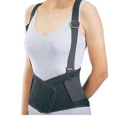 DJO Industrial Back Support PROCARE&reg; Medium Hook and Loop Closure 30 to 36 Inch Unisex