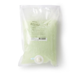 MON468271EA - McKesson - Shampoo and Body Wash 2000 mL Dispenser Bag Cucumber Melon Scent