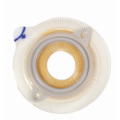 MON457945BX - Coloplast - Colostomy Barrier Assura® Silicone Based Large Flange Blue Code Synthetic Resin Cut-to-fit, 3/8 to 2-1/8 Stoma, 5EA/BX
