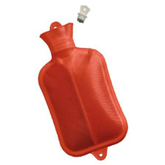 MON559284EA - Mabis Healthcare - Hot Water Bottle Mabis Large Reusable 2 Quart