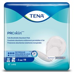 Essity Incontinence Liner TENA ProSkin™ Day Regular 24 Inch Length Moderate Absorbency Dry-Fast Core™ One Size Fits Most