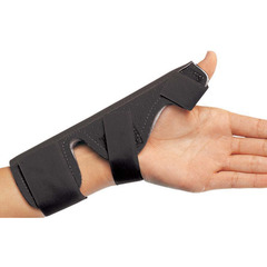 DJO Thumb Splint PROCARE Wrist Strap Aluminum / Suede Left or Right Hand Beige One Size Fits Most