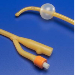 MON405530CT - Cardinal Health - Foley Catheter Ultramer 2-Way Coude Tip 5 cc Balloon 20 Fr. Latex