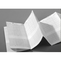MON411293PK - McKesson - Vital Signs® Thermal Fan-Fold Red Grid Recording Paper
