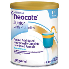 MON725460CS - Nutricia - Pediatric Oral Supplement Neocate® Junior with Probiotics 100 Calories Unflavored 400 gm, 4EA/CS