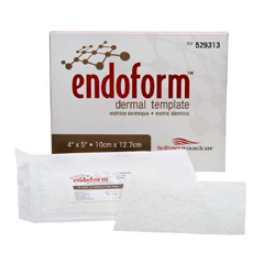 MON833932EA - Hollister - Collagen Dressing Fenestrated Endoform 90% Non-reconstituted Collagen and 10% Extracellular Matrix Associated Components 2 x 2 10 per Box