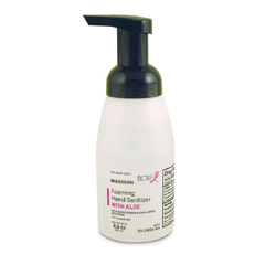 MON937917CS - McKesson - Hand Sanitizer with Aloe 8.5 oz. Ethanol Foam Pump Bottle