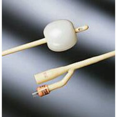 Bard Medical Foley Catheter The Bardex I.C. 2-Way Standard Tip 30 cc Balloon 26 Fr. Silver Alloy Coated Latex, 12EA/CS