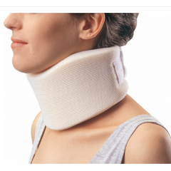 MON410209EA - DJO - Cervical Collar PROCARE® Medium Density Medium Contoured Form Fit 4 Inch Height 20 Inch Length 13 to 18 Inch Circumference