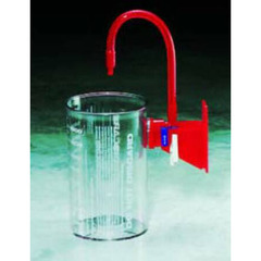 Cardinal Health Suction Canister Medi-Vac&reg; CRD™ 1500 mL Built-In On / Off Valve, 1/CS