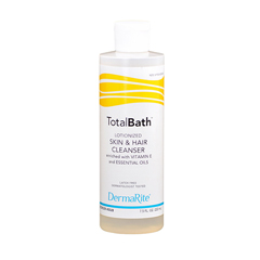 MON442541CS - Dermarite - Bodywash Skin Cleanser DermaRite® TotalBath® Lotion 7.5 oz Squeeze Bottle, 48EA/CS