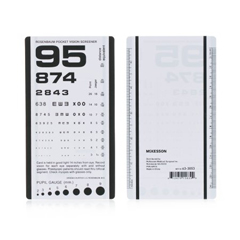 MON1038451BG - McKesson - Eye Test Chart (63-3053), 5/BG