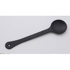 MON625083EA - Tech-Med Services - Eye Occluder 2-1/4 X 9-1/2 Inch Single Ended Paddle Style Without Pinhole Black Plastic
