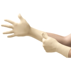 Ansell Exam Glove Ultra One&reg; NonSterile Powder Free Latex Ambidextrous Textured Fingertips White Not Chemo Approved Medium